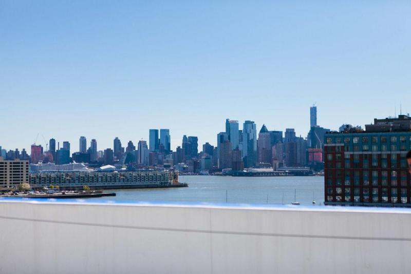 Sky City Apartments At The Novia Hoboken Bagian luar foto