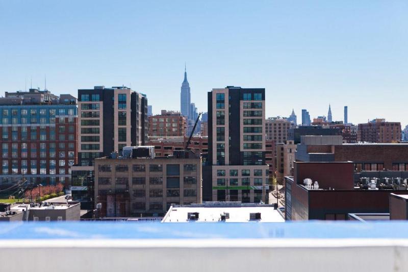 Sky City Apartments At The Novia Hoboken Bagian luar foto